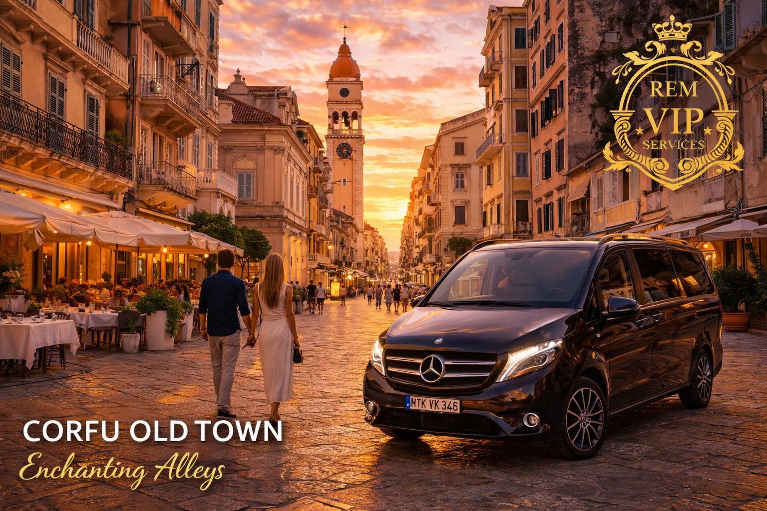 Corfu Old Town — Enchanting Alleys