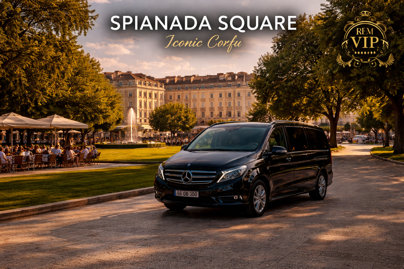 Spianada Square — Iconic Corfu
